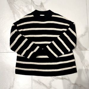 H&M Oversized Striped Knit (XS)